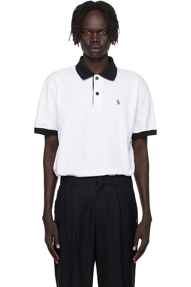 Ernest W. Baker Белая поло с вышивкой «ewb»
Ernest W. Baker Белая поло с вышивкой «ewb»