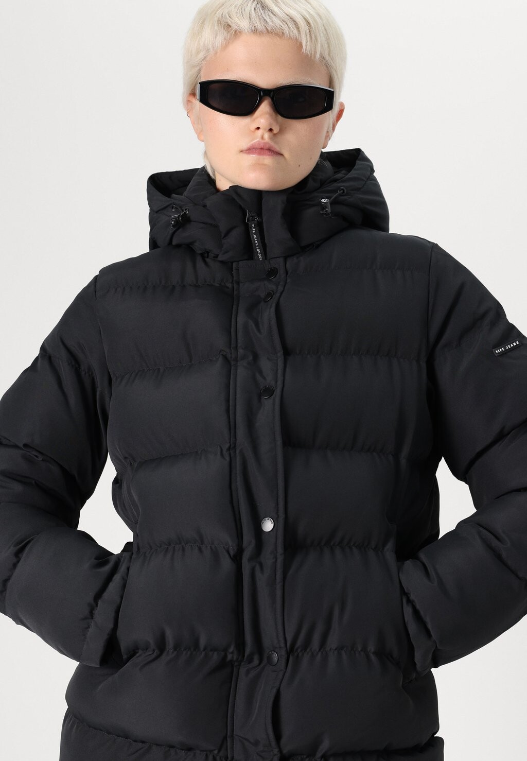 Зимнее пальто BIBI LONG Pepe Jeans, черный 
Зимнее пальто BIBI LONG Pepe Jeans, черный