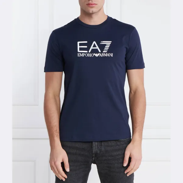 Футболка стандартного кроя Ea7, синий
Футболка стандартного кроя Ea7, синий