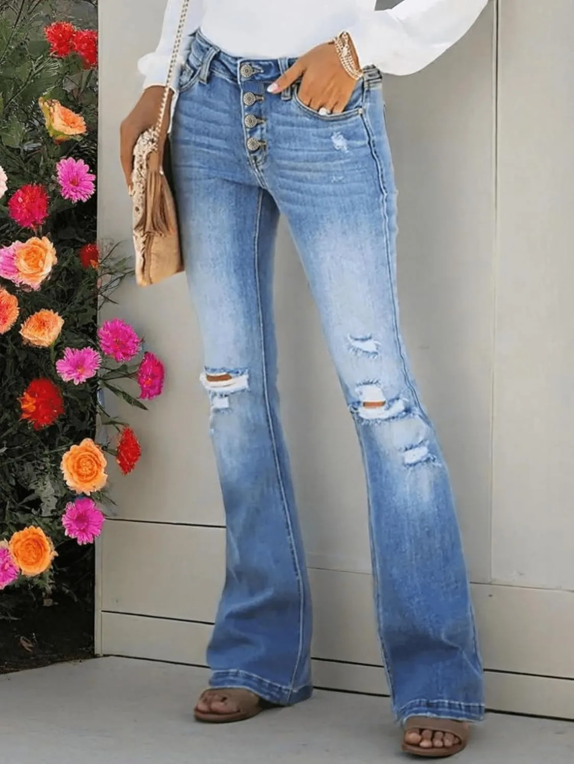 Женские джинсы-клеш Juniors High Bell Bottoms WGXWGX
Женские джинсы-клеш Juniors High Bell Bottoms WGXWGX