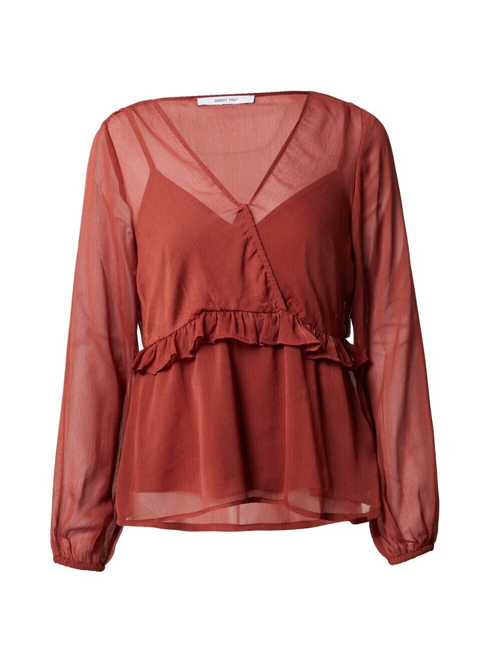 Блузка ABOUT YOU Kiara, ржаво-красный
Блузка ABOUT YOU Kiara, ржаво-красный