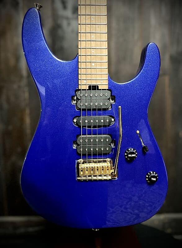 Электрогитара Charvel Pro-Mod DK24 HSH 2PT CM 2021 - Present - Mystic Blue
Электрогитара Charvel Pro-Mod DK24 HSH 2PT CM 2021 - Present - Mystic Blue