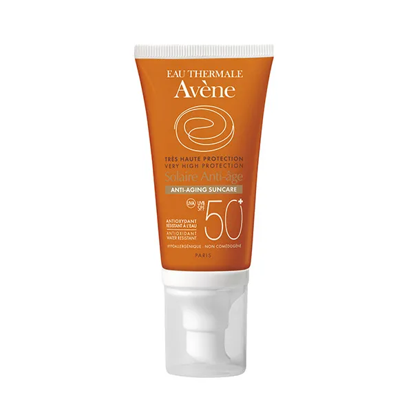 Антивозрастной солнцезащитный крем для лица Solaire Anti-Âge 50+ Avene, 50 ml
Антивозрастной солнцезащитный крем для лица Solaire Anti-Âge 50+ Avene, 50 ml