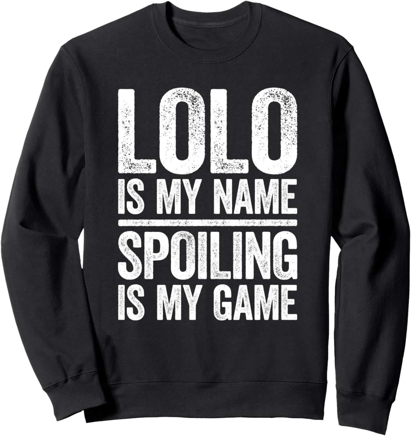 Толстовка «Меня зовут Лоло, я люблю баловать» - толстовка ко Дню отца Lolo Is My Name Spoiling Is My Game Shirts, черный
Толстовка «Меня зовут Лоло, я люблю баловать» - толстовка ко Дню отца Lolo Is My Name Spoiling Is My Game Shirts, черный