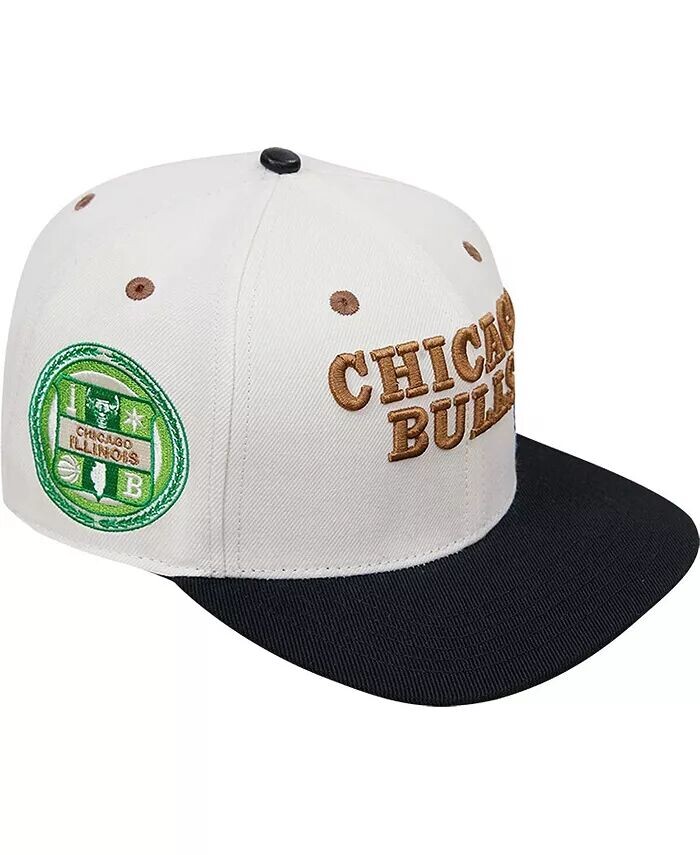 Мужская кремовая черная кепка Snapback с обложкой альбома Chicago Bulls Pro Standard, белый
Мужская кремовая черная кепка Snapback с обложкой альбома Chicago Bulls Pro Standard, белый