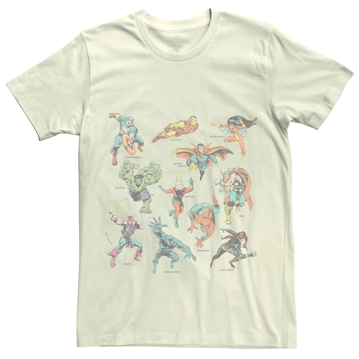 Мужская футболка с героями комиксов Marvel без названия Licensed Character
Мужская футболка с героями комиксов Marvel без названия Licensed Character