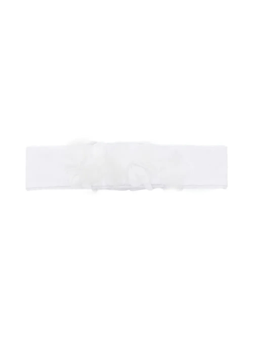 Ободок с цветочной аппликацией Il Gufo, белый
Ободок с цветочной аппликацией Il Gufo, белый