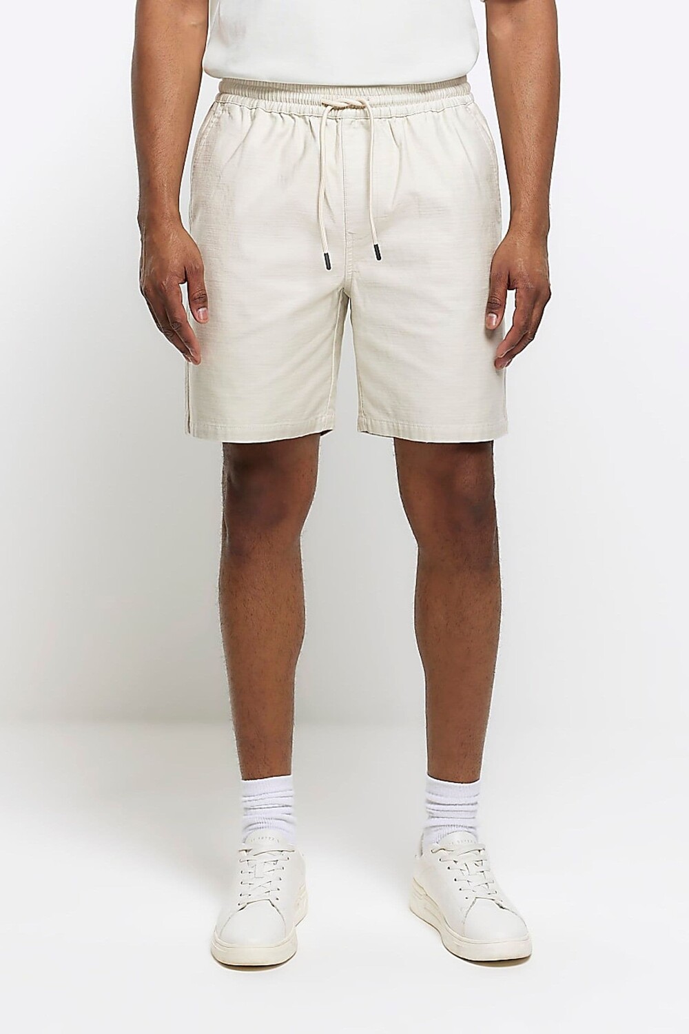 Шорты на резинке River Island, бежевый
Шорты на резинке River Island, бежевый