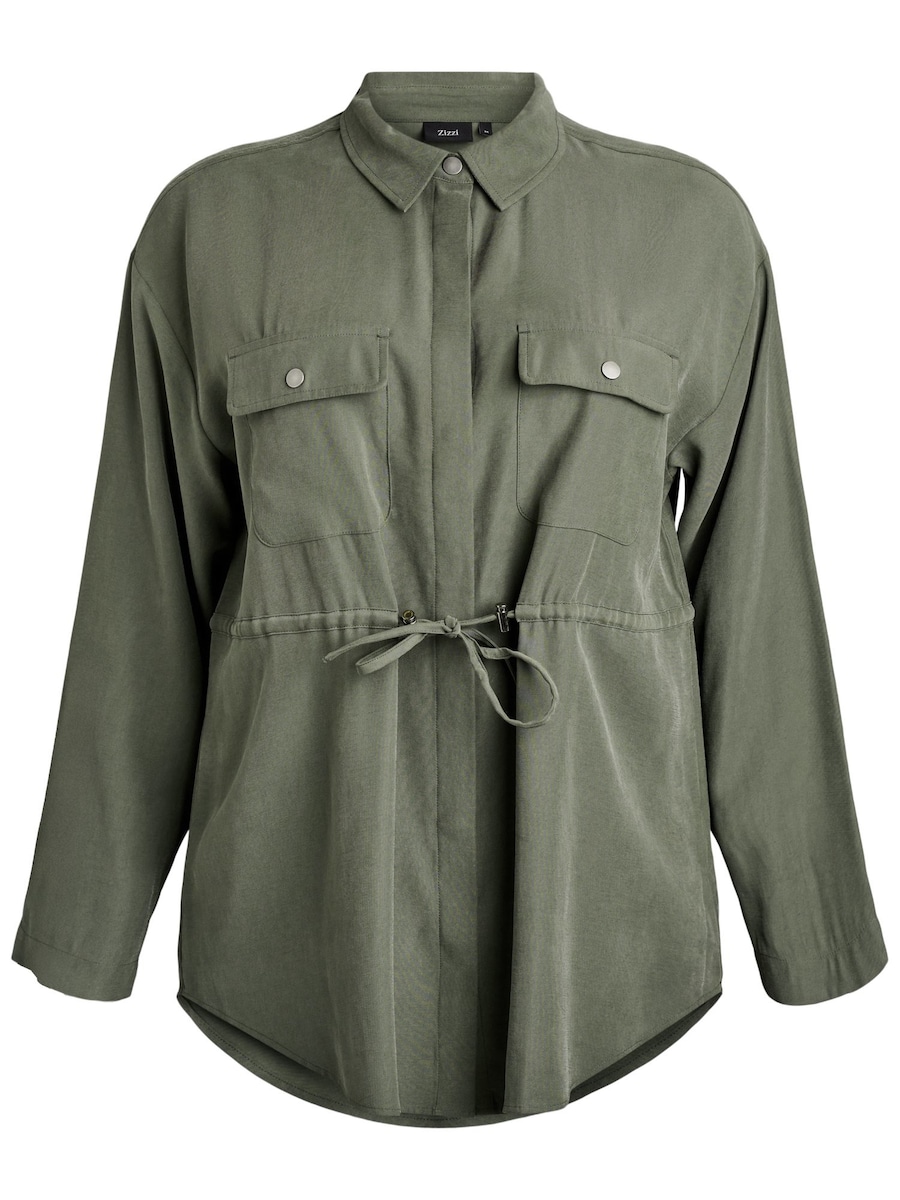 Блуза Zizzi Mdama, оливковый
Блуза Zizzi Mdama, оливковый