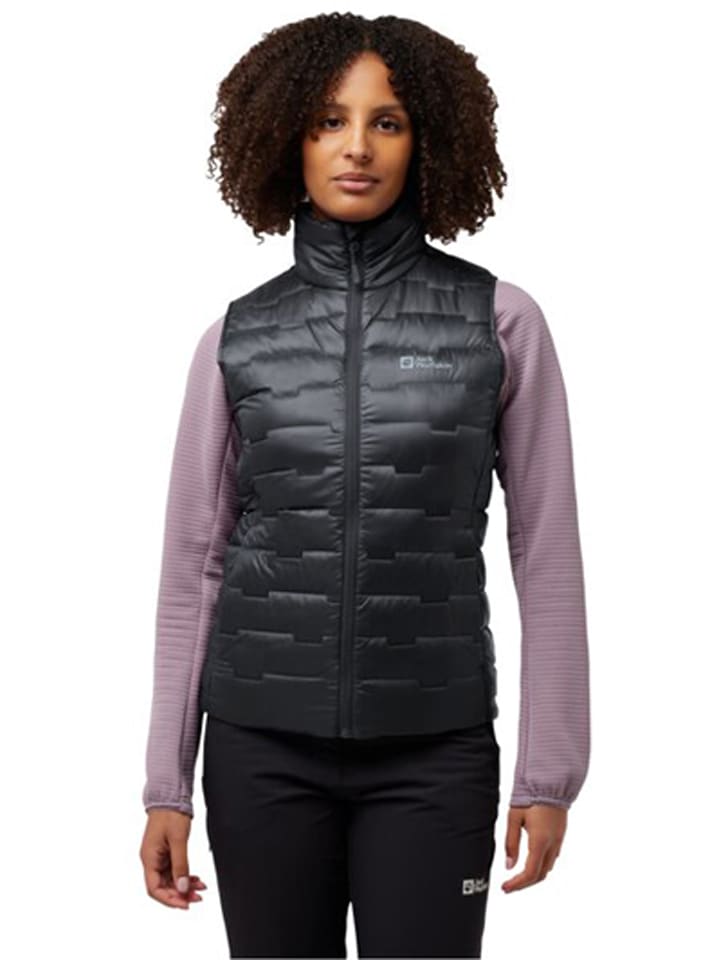 Jack Wolfskin Пуховый жилет "Passamani" черного цвета
Jack Wolfskin Пуховый жилет "Passamani" черного цвета