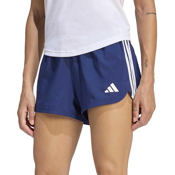 Женские шорты Pacer Workout Woven High Rise Adidas, Dark Blue White
Женские шорты Pacer Workout Woven High Rise Adidas, Dark Blue White