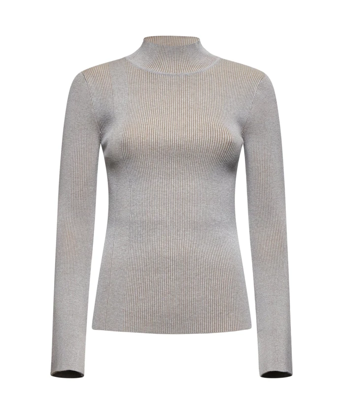 Ребристый свитер с высоким воротником Silvian Heach, серый
Ребристый свитер с высоким воротником Silvian Heach, серый