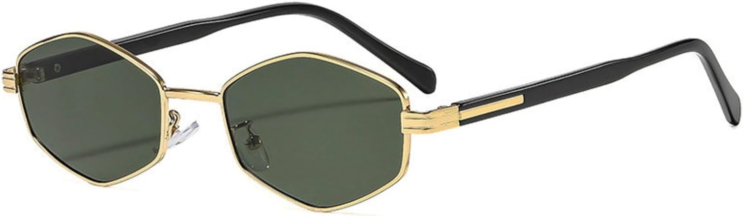 Солнцезащитные очки Willochra в стиле ретро с неровной металлической оправой для женщин и мужчин, 2026 год, модный винтажный шик, маленькая узкая золотая оправа, черные солнцезащитные очки, C4
Солнцезащитные очки Willochra в стиле ретро с неровной металлической оправой для женщин и мужчин, 2026 год, модный винтажный шик, маленькая узкая золотая оправа, черные солнцезащитные очки, C4