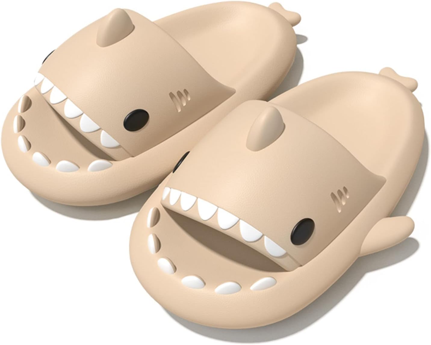 Сланцы Zureto Shark унисекс - милые радужные облачные акулы для женщин и мужчин взрослых, бежевый
Сланцы Zureto Shark унисекс - милые радужные облачные акулы для женщин и мужчин взрослых, бежевый