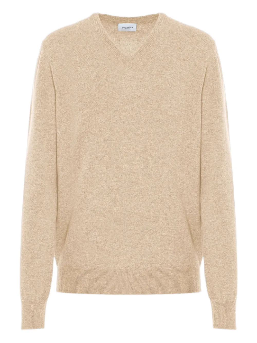 Кашемировый свитер с V-образным вырезом Malo, нейтральный
Кашемировый свитер с V-образным вырезом Malo, нейтральный