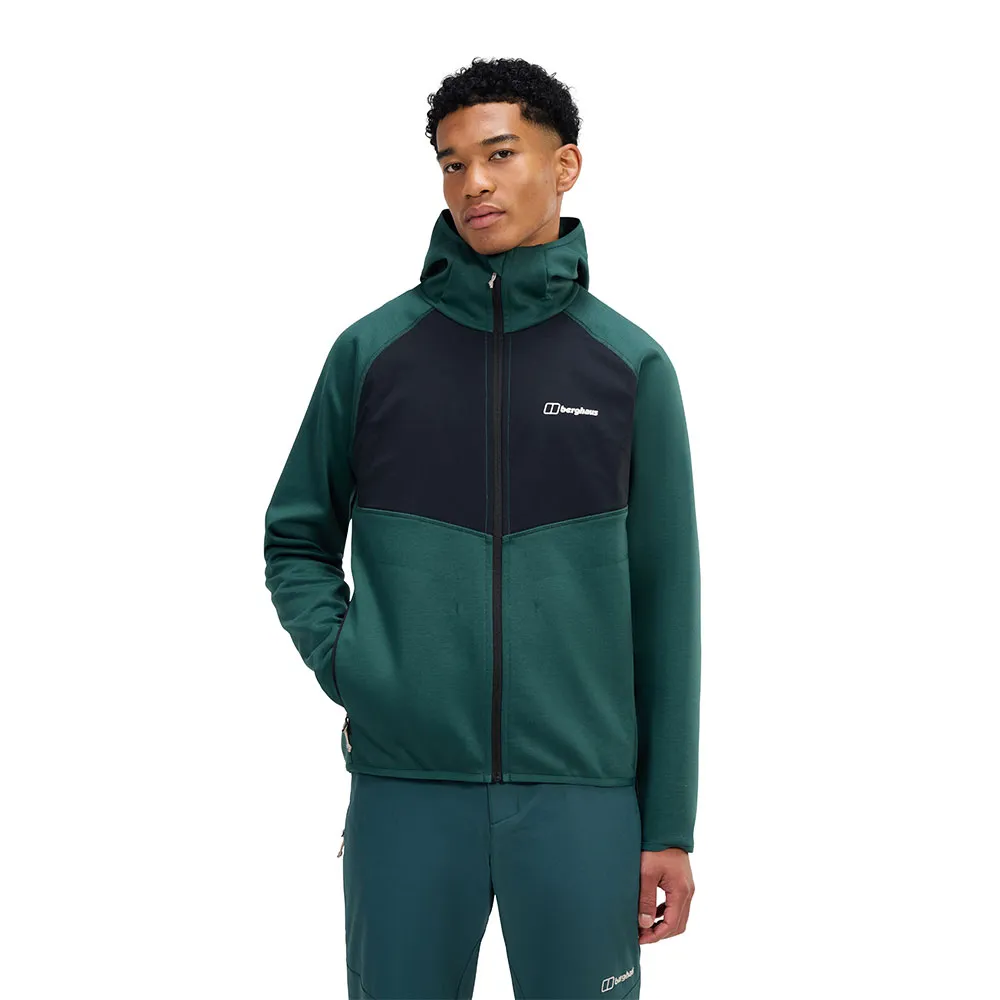 Флис Berghaus Trawden full zip, зеленый
Флис Berghaus Trawden full zip, зеленый