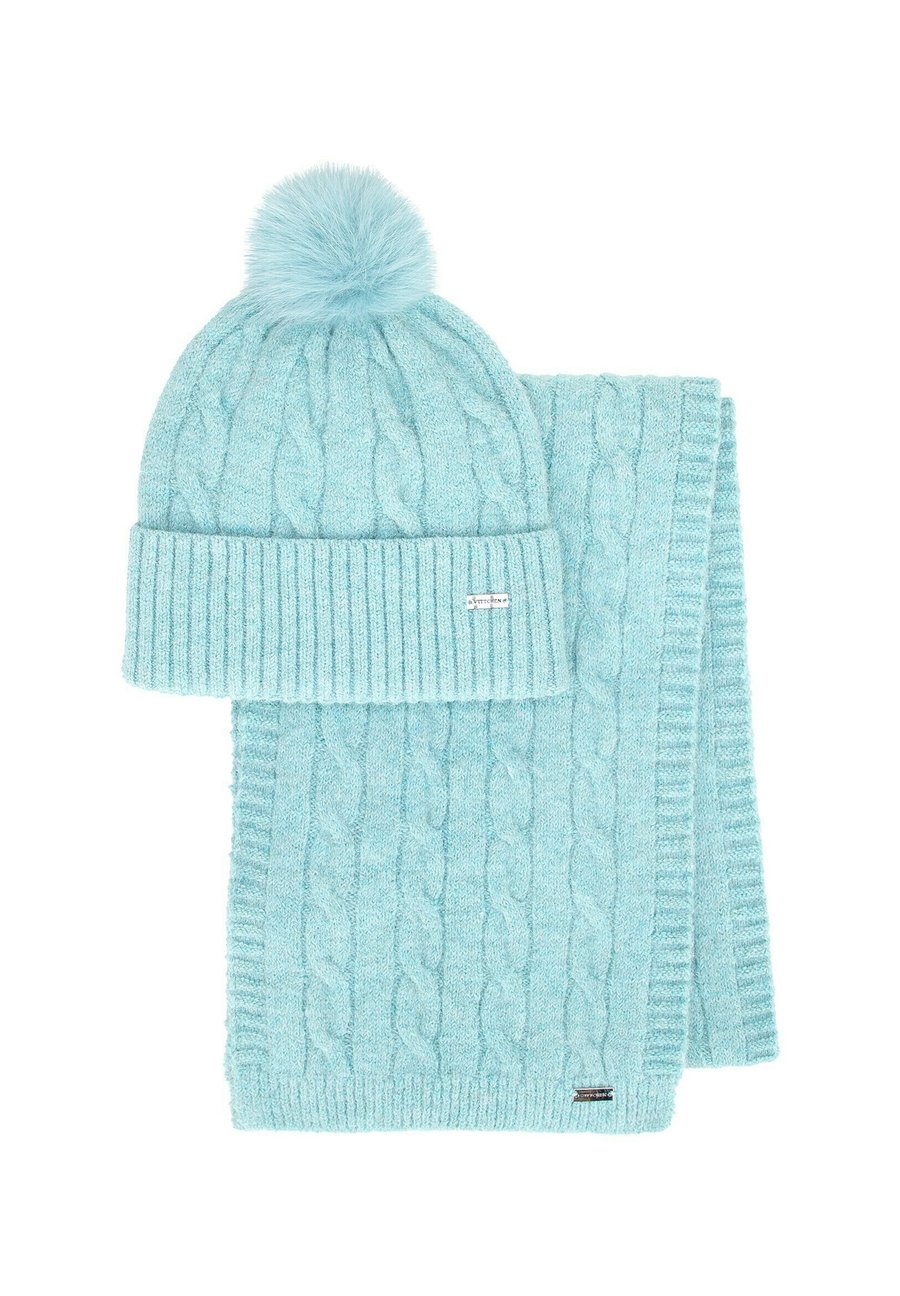 Шапка WITTCHEN WINTER SET - WITH POMPOM , Blue
Шапка WITTCHEN WINTER SET - WITH POMPOM , Blue