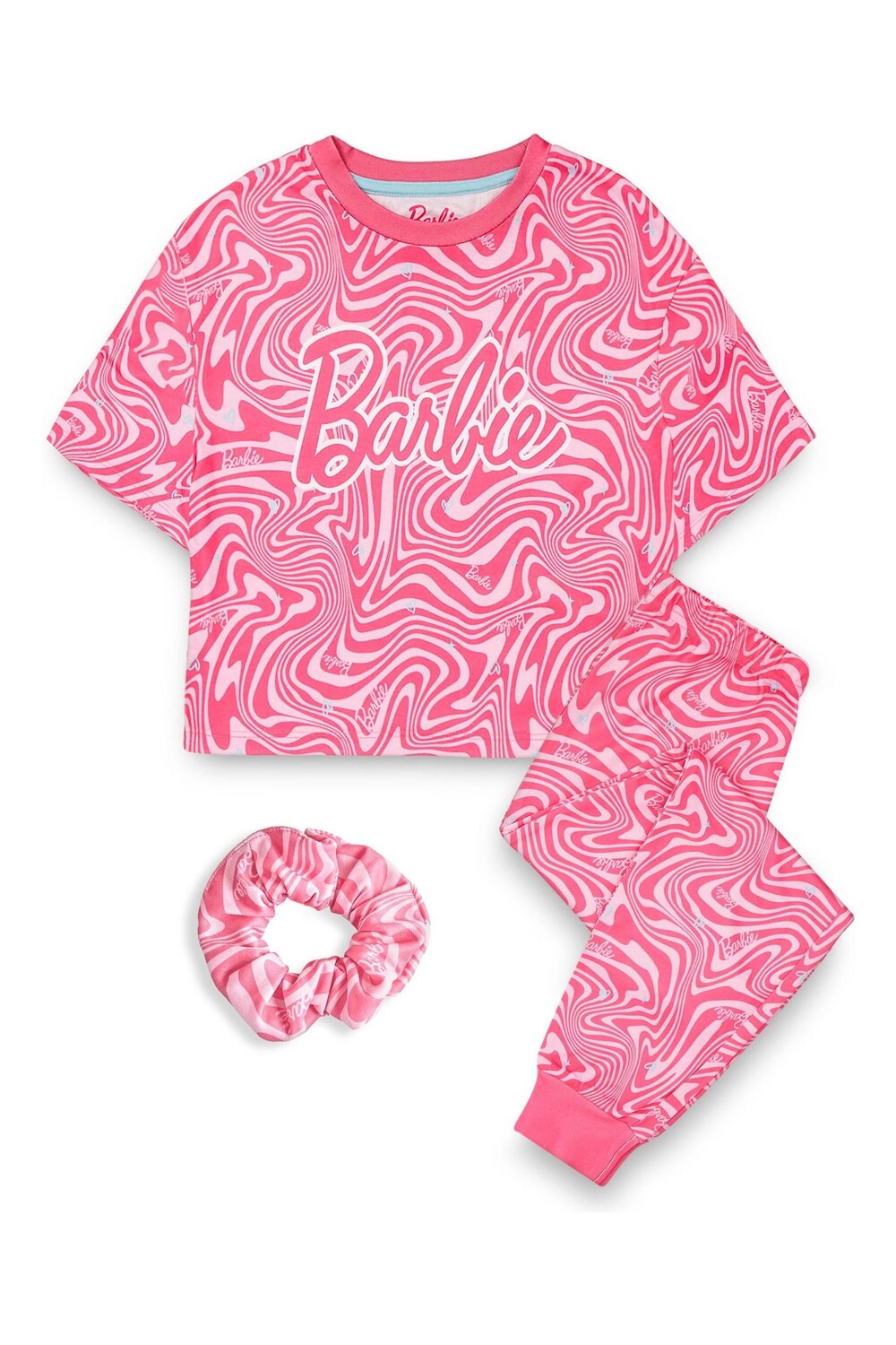 Длинные пижамы для девочек Барби Vanilla Underground, розовый 
Длинные пижамы для девочек Барби Vanilla Underground, розовый