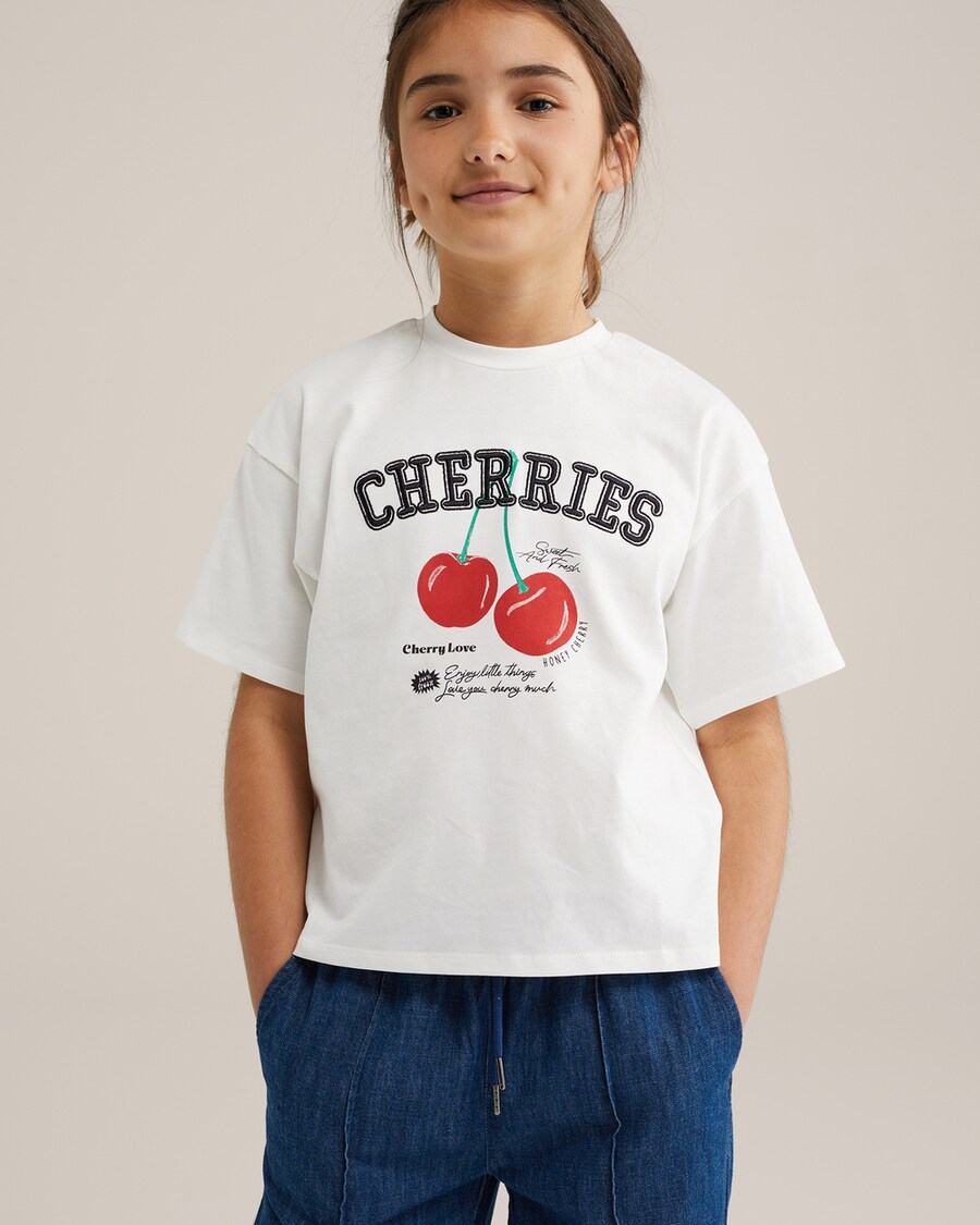 Футболка WE Fashion, Off white
Футболка WE Fashion, Off white