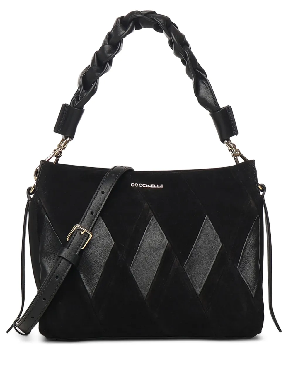Сумка-тоут с плетеной ручкой Coccinelle, черный
Сумка-тоут с плетеной ручкой Coccinelle, черный