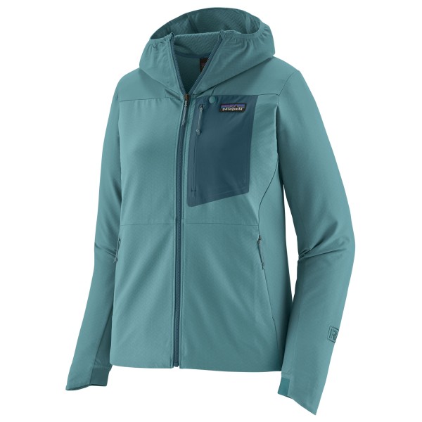 Женская толстовка r1 crossstrata - куртка softshell Patagonia, синий
Женская толстовка r1 crossstrata - куртка softshell Patagonia, синий