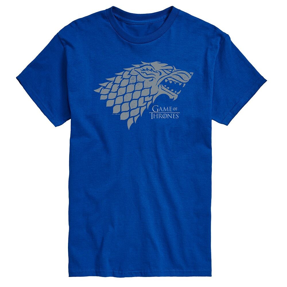 Мужская футболка с рисунком «Игра престолов» Stark Wolf Head Licensed Character, синий
Мужская футболка с рисунком «Игра престолов» Stark Wolf Head Licensed Character, синий