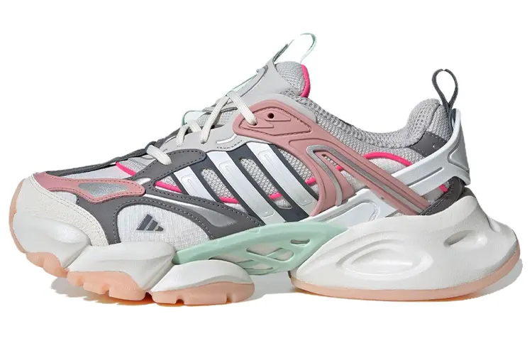 Кроссовки для бега XLG RUNNER DELUXE унисекс с низким верхом белого/серого/розового цвета Adidas
Кроссовки для бега XLG RUNNER DELUXE унисекс с низким верхом белого/серого/розового цвета Adidas