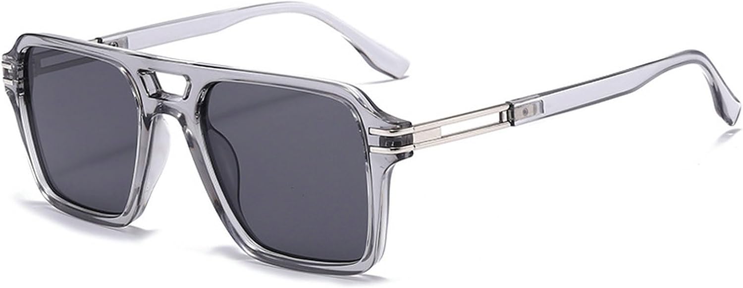 Ретро-солнцезащитные очки-пилот для женщин, винтажные, с двойной перемычкой, металлическая оправа, защита от УФ-излучения, модные мужские квадратные солнцезащитные очки mincl, C5
Ретро-солнцезащитные очки-пилот для женщин, винтажные, с двойной перемычкой, металлическая оправа, защита от УФ-излучения, модные мужские квадратные солнцезащитные очки mincl, C5