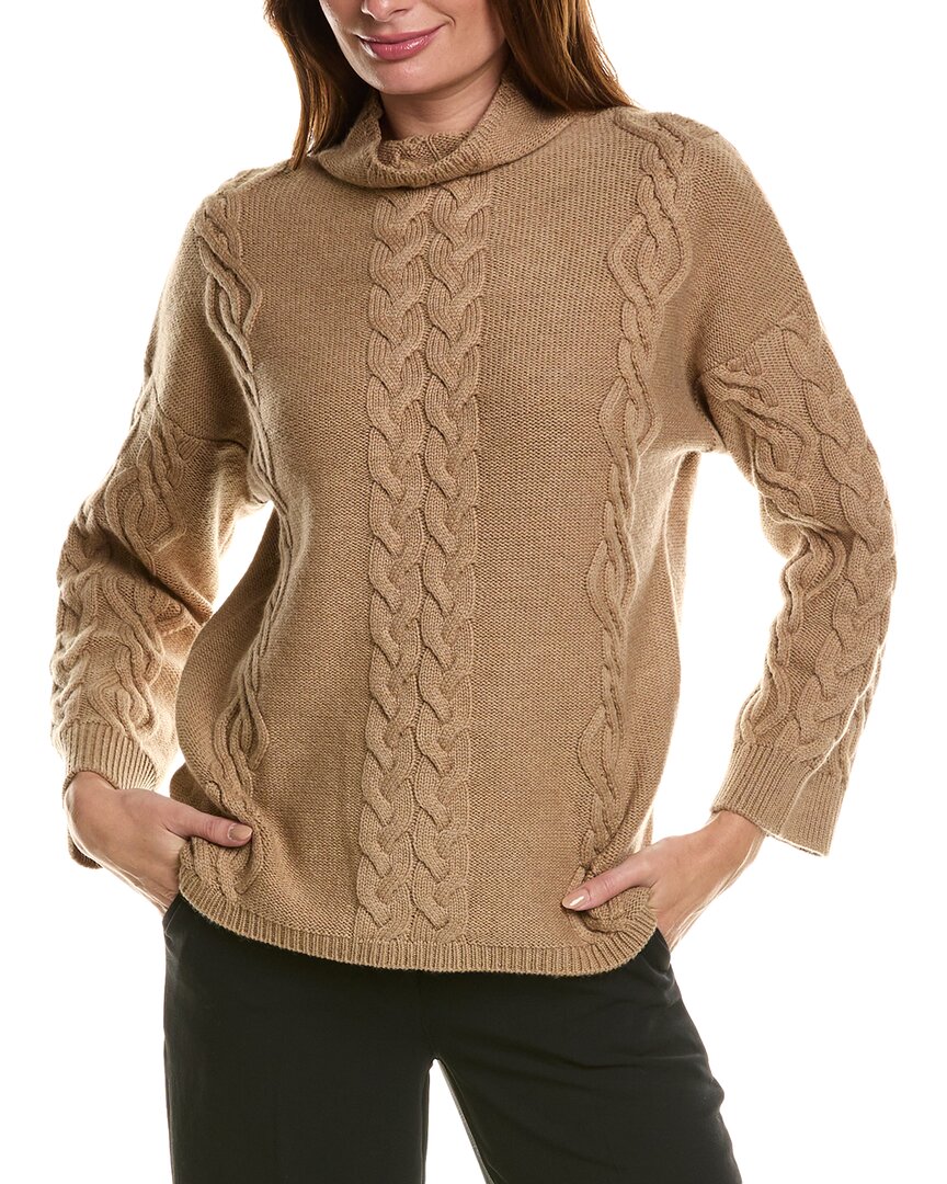 Свитер Forte Cashmere Placement Cable с воротником-стойкой из смеси шерсти и кашемира, коричневый
Свитер Forte Cashmere Placement Cable с воротником-стойкой из смеси шерсти и кашемира, коричневый