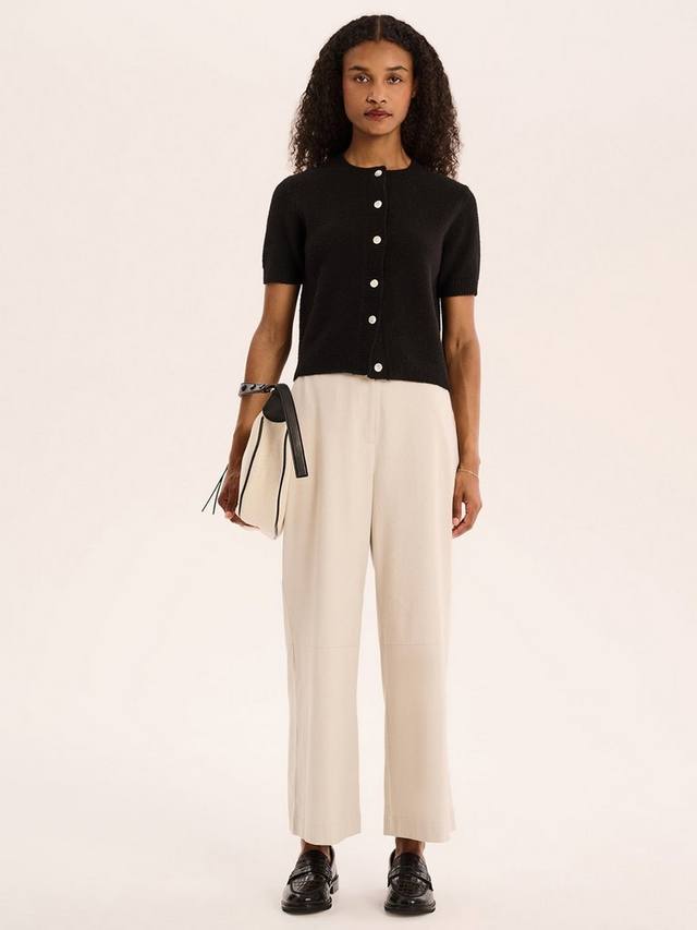 Прямые брюки tasmin с высокой талией OMNES, экрю
Прямые брюки tasmin с высокой талией OMNES, экрю