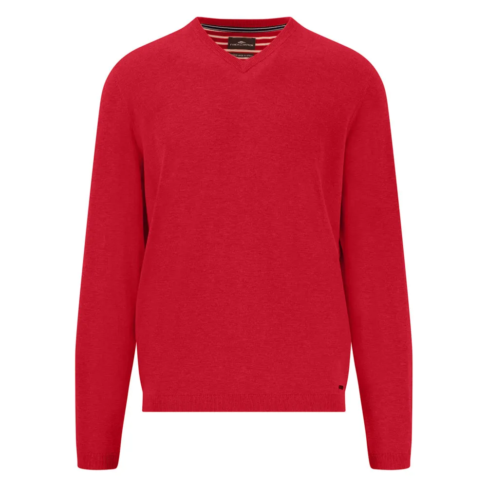 Свитер Fynch Hatton Air Cotton v neck, красный
Свитер Fynch Hatton Air Cotton v neck, красный