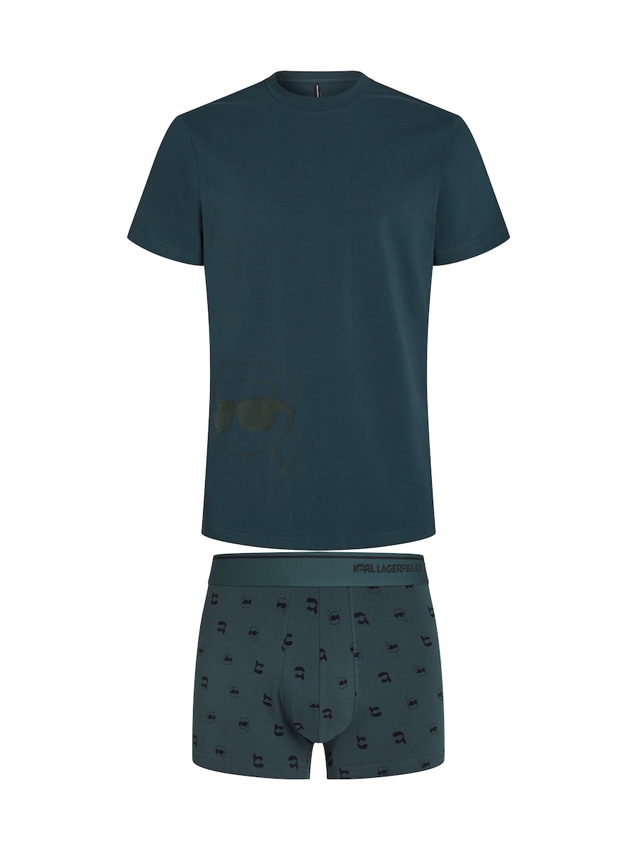 Короткая пижама Karl Lagerfeld Ikon, голубой
Короткая пижама Karl Lagerfeld Ikon, голубой