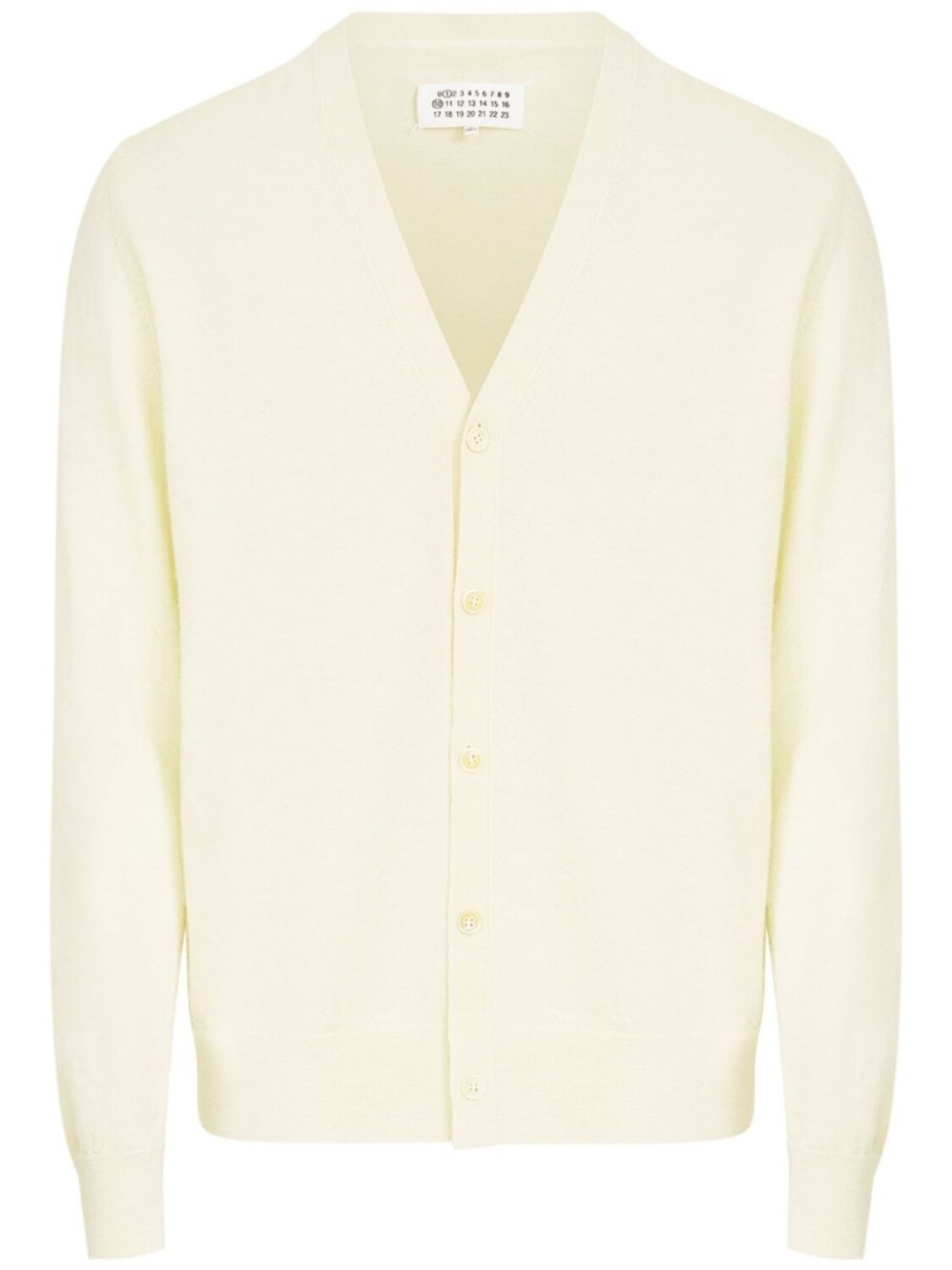 Шерстяной кардиган Maison Margiela, белый
Шерстяной кардиган Maison Margiela, белый