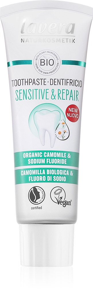 Зубная паста Sensitive & Repair для чувствительных зубов Lavera, 75 мл
Зубная паста Sensitive & Repair для чувствительных зубов Lavera, 75 мл