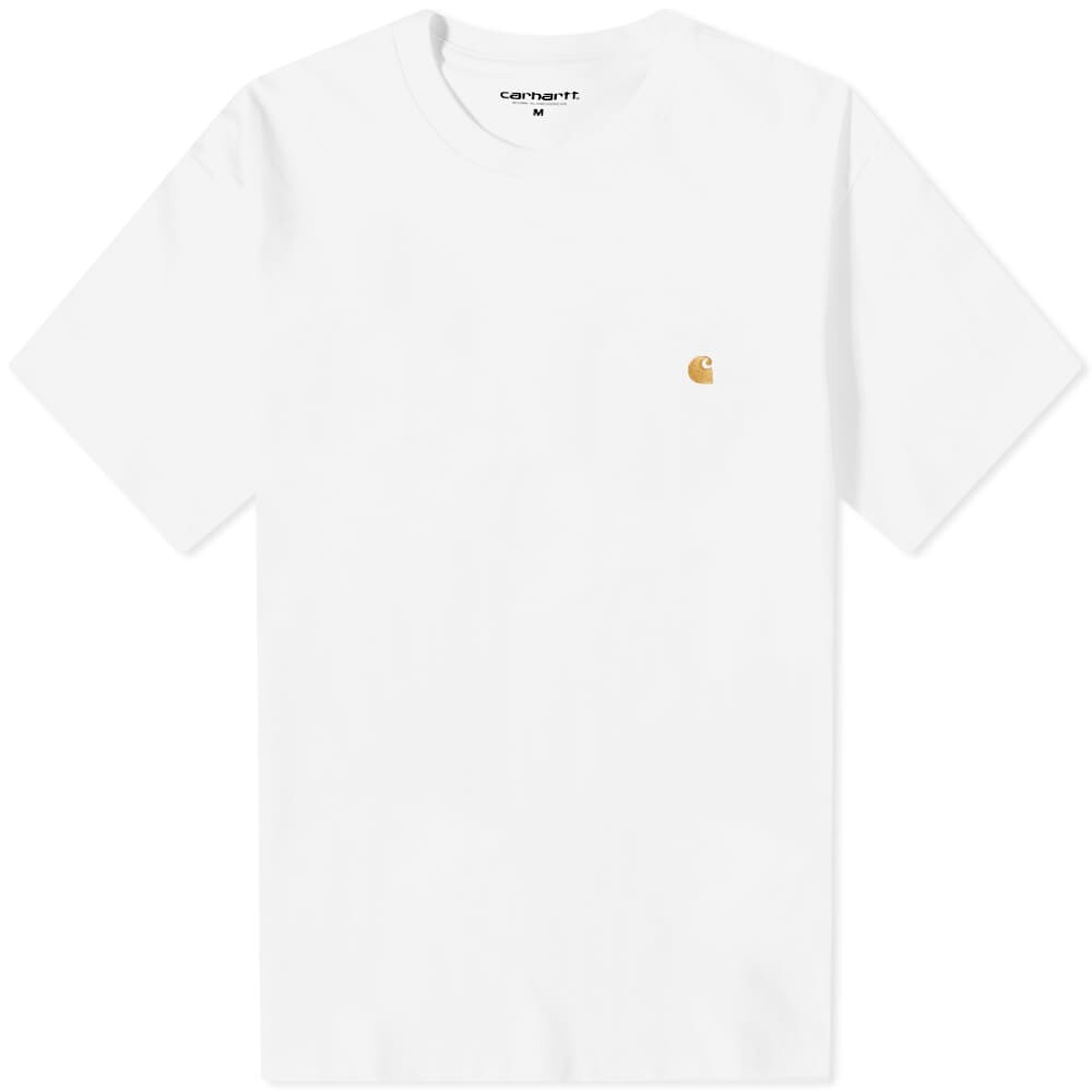 Футболка Carhartt WIP Chase, белый 
Футболка Carhartt WIP Chase, белый