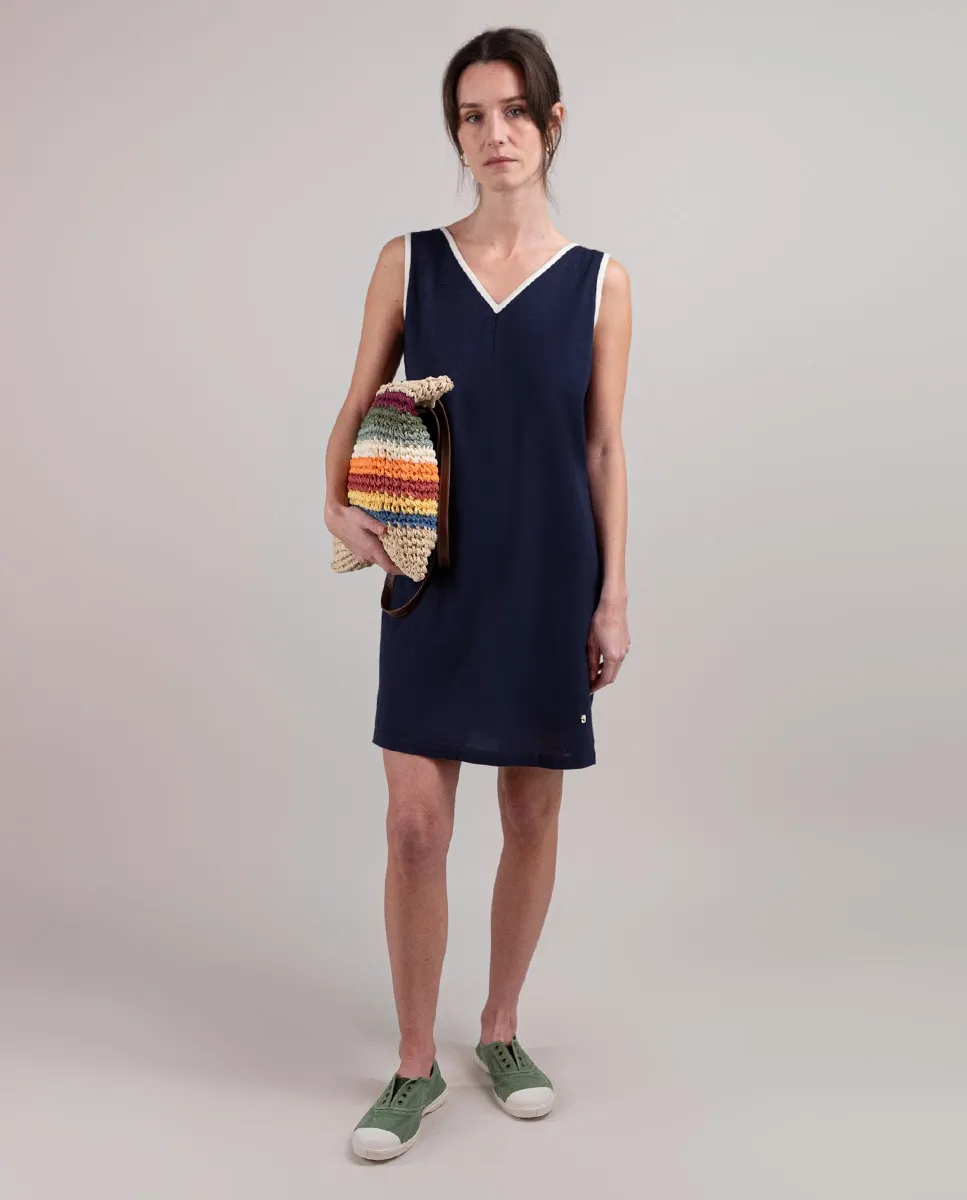 Короткое платье без рукавов El Ganso, синий
Короткое платье без рукавов El Ganso, синий