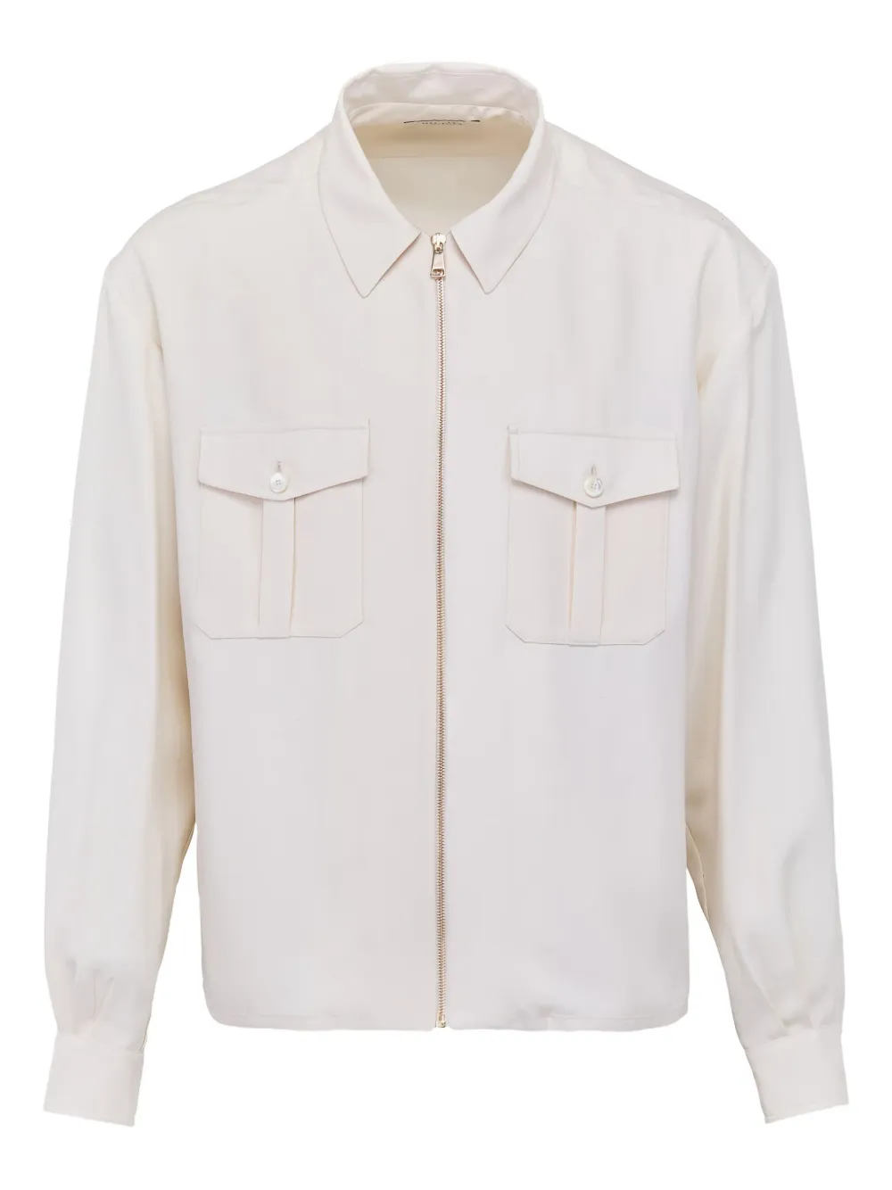 Рубашка Diego с карманом-молнией спереди Giuliva Heritage, белый 
Рубашка Diego с карманом-молнией спереди Giuliva Heritage, белый