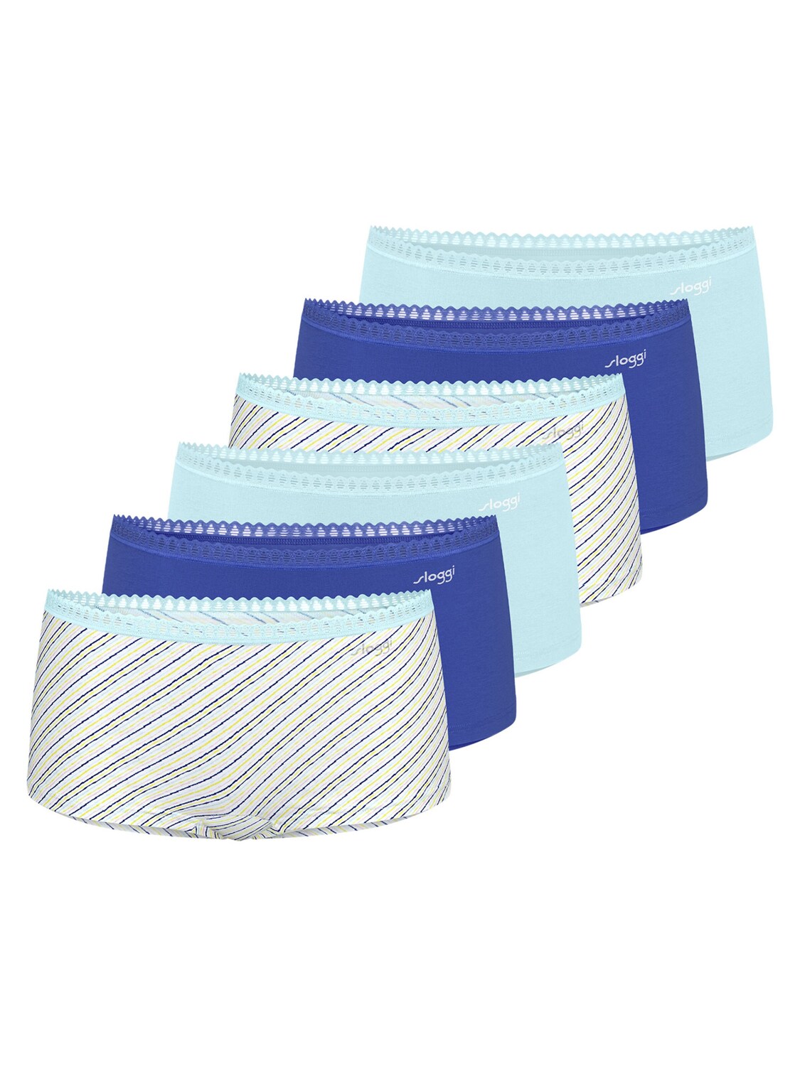 SLOGGI Трусы Boyshorts 'GO Crush' в синем цвете
SLOGGI Трусы Boyshorts 'GO Crush' в синем цвете