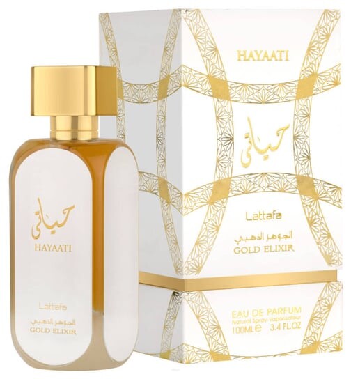 Парфюмированная вода для женщин, 100 мл Lattafa, Hayaati Gold Elixir, Lattafa Perfumes
Парфюмированная вода для женщин, 100 мл Lattafa, Hayaati Gold Elixir, Lattafa Perfumes