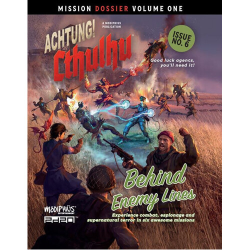 Настольная игра Achtung! Cthulhu Mission Dossier Vol.1 Behind Enemy Lines
Настольная игра Achtung! Cthulhu Mission Dossier Vol.1 Behind Enemy Lines