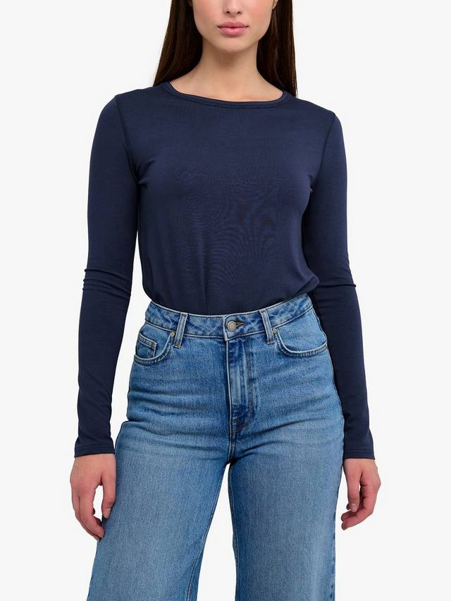 Топ с длинным рукавом MY ESSENTIAL WARDROBE, цвет Total Eclipse
Топ с длинным рукавом MY ESSENTIAL WARDROBE, цвет Total Eclipse