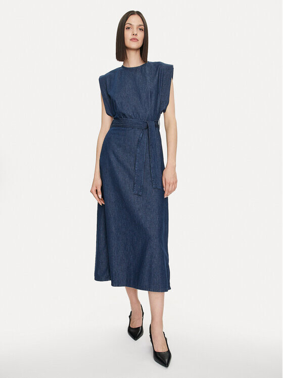 Платье стандартного кроя United Colors Of Benetton, синий
Платье стандартного кроя United Colors Of Benetton, синий