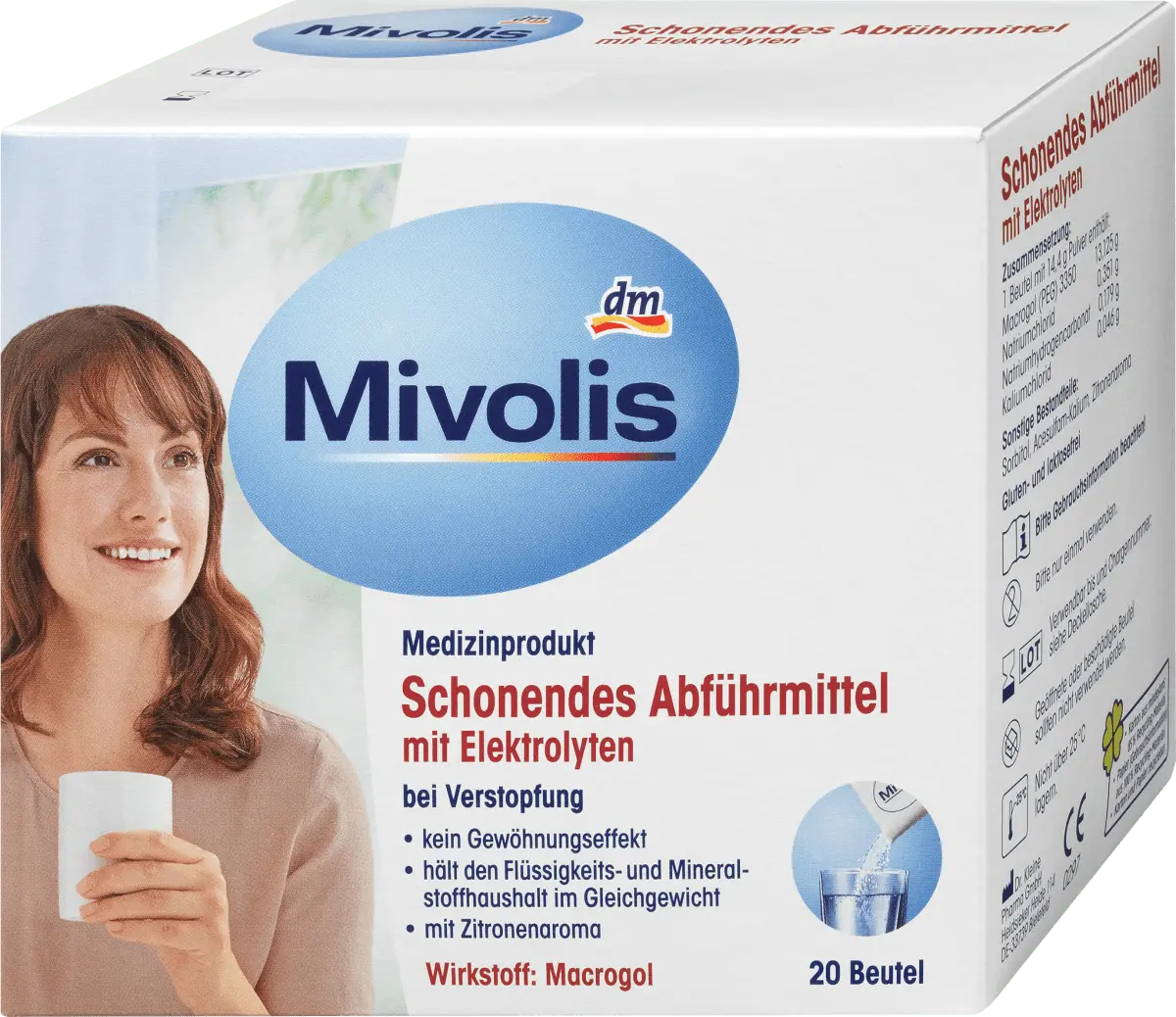 Нежное слабительное 20 шт. Mivolis
Нежное слабительное 20 шт. Mivolis