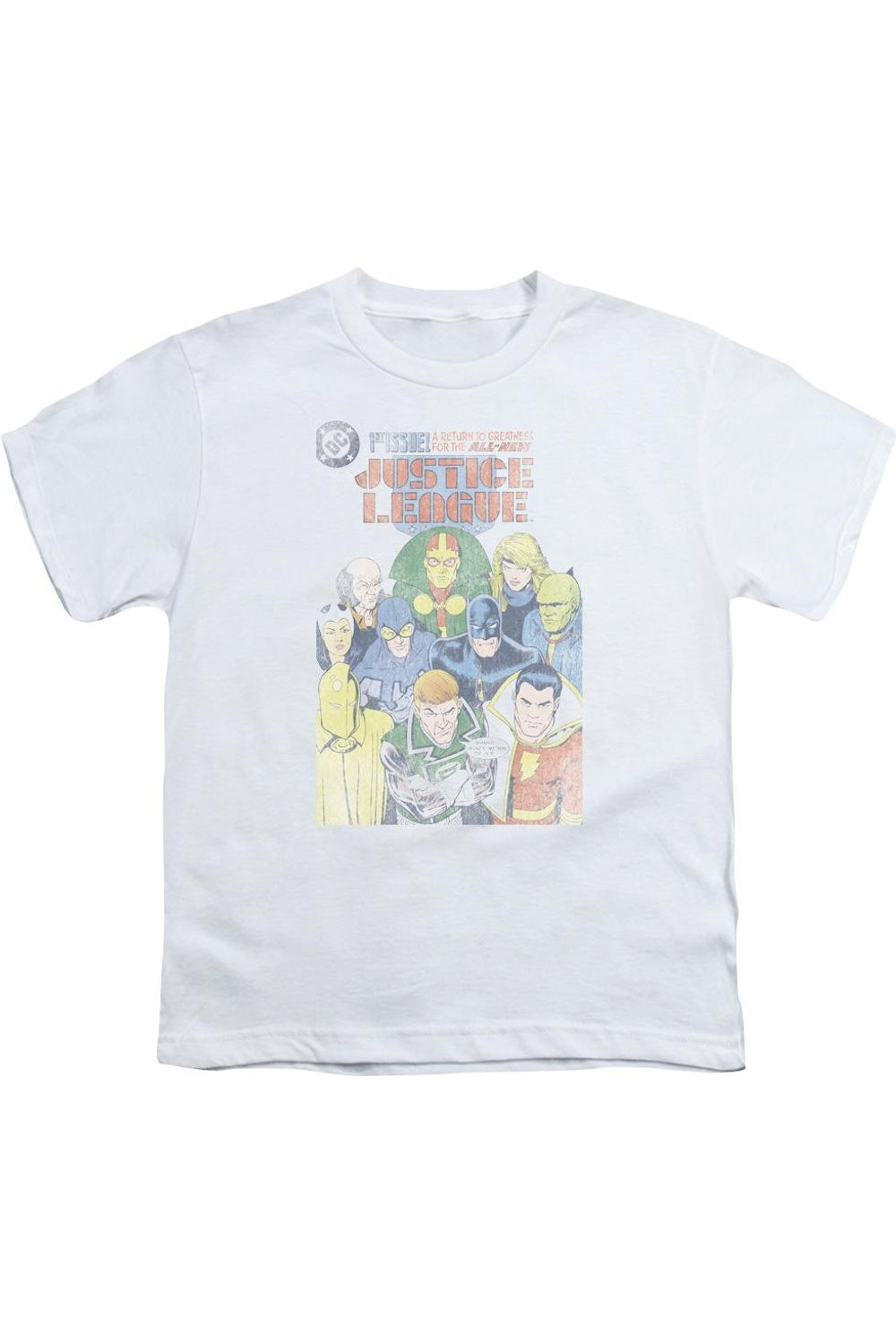 Футболка с коротким рукавом для подростков "Лига справедливости Америки" #1 (обложка) Gildan, белый
Футболка с коротким рукавом для подростков "Лига справедливости Америки" #1 (обложка) Gildan, белый