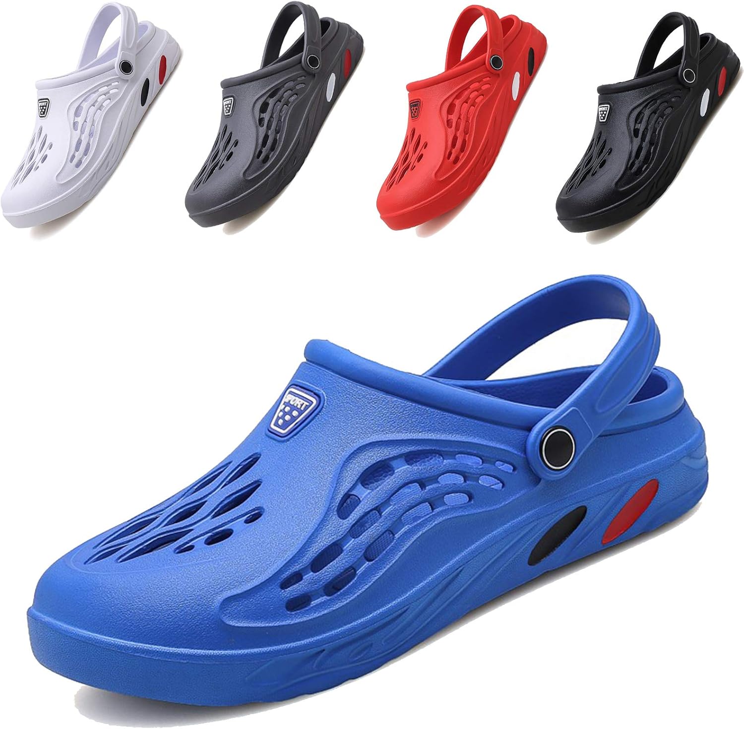 Классические сабо CYian для мужчин и женщин, легкие, слипоны, с пушистой подкладкой, пляжные сандалии, садовые сабо, синий
Классические сабо CYian для мужчин и женщин, легкие, слипоны, с пушистой подкладкой, пляжные сандалии, садовые сабо, синий