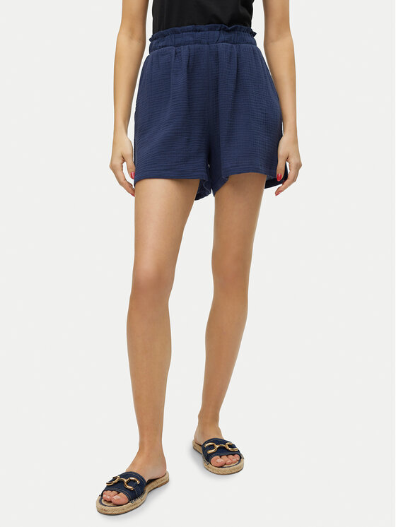 Тканевые шорты мешковатые Natali 10279687 Vero Moda, синий
Тканевые шорты мешковатые Natali 10279687 Vero Moda, синий