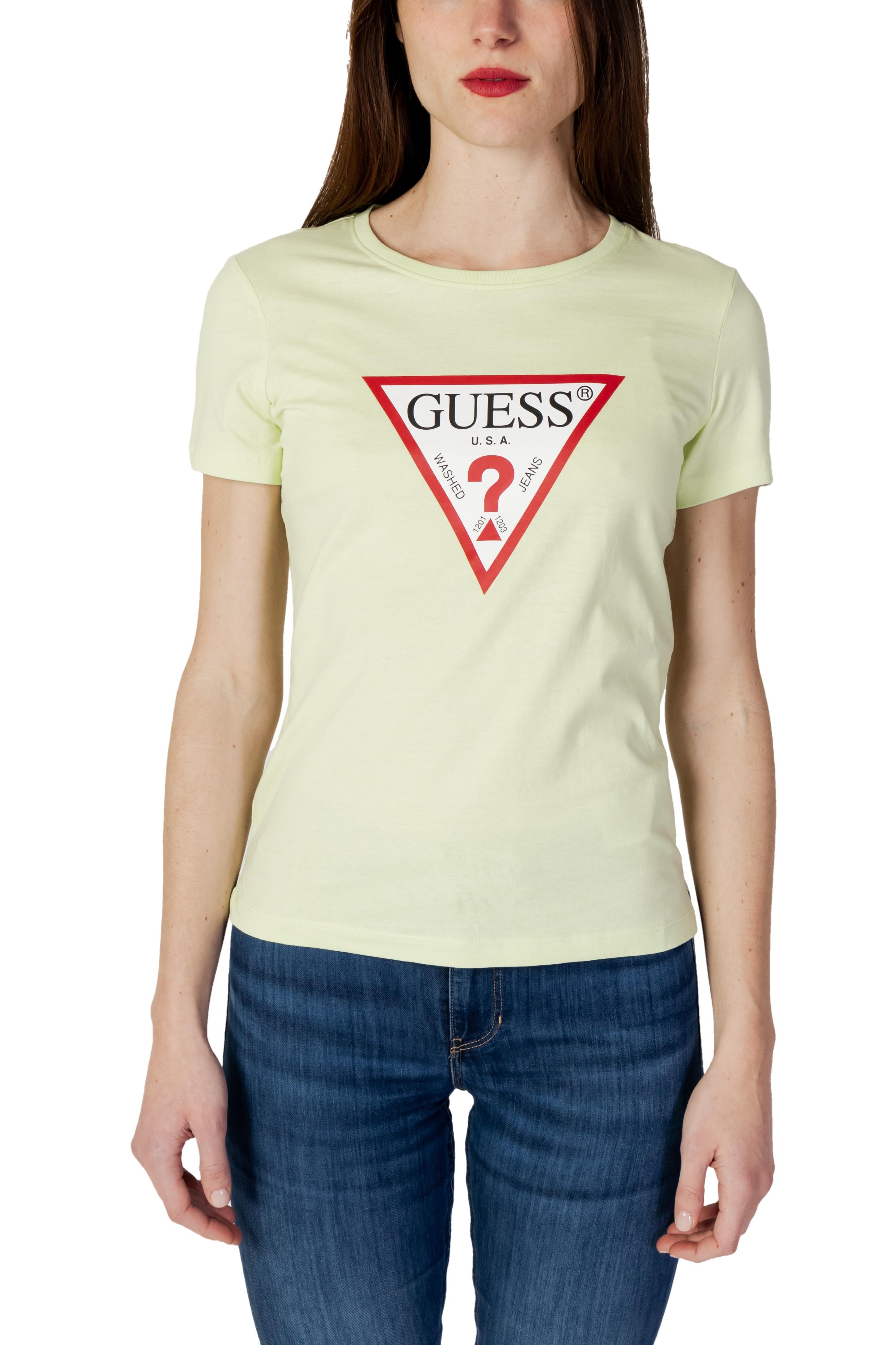 Футболка женская GUESS с принтом, желтый
Футболка женская GUESS с принтом, желтый