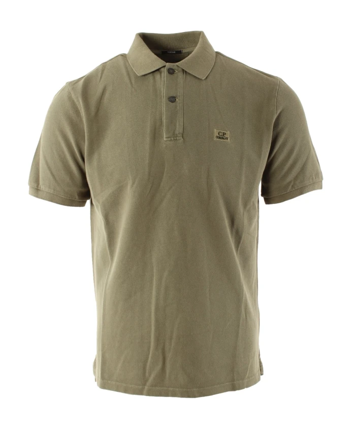 Узкая рубашка-поло из эластичного пике C.P. Company, зеленый
Узкая рубашка-поло из эластичного пике C.P. Company, зеленый