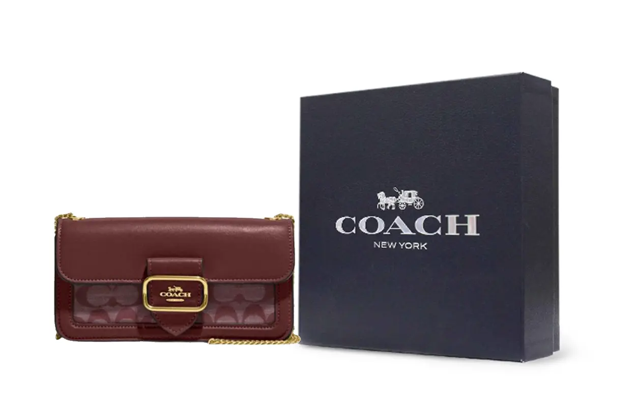 COACH Сумка через плечо из ткани Morgan с кожаной отделкой
COACH Сумка через плечо из ткани Morgan с кожаной отделкой
