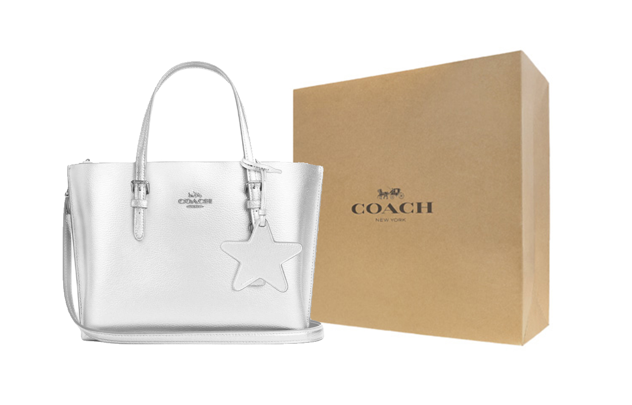 Coach Сумка Molly East West Metal Double Sided Leather Shoulder Bag, Crossbody Bag, Handbag Medium Size Women's Light Silver
Coach Сумка Molly East West Metal Double Sided Leather Shoulder Bag, Crossbody Bag, Handbag Medium Size Women's Light Silver